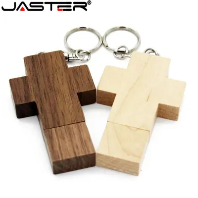JASTER – clé USB 2.0 en bois personnalisable gratuitement support à mémoire de 4GB 8GB 16GB 32GB