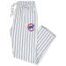 Men's Concepts Sport White/Royal Chicago Cubs Big & Tall Pinstripe Sleep Pants