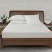 All-In-One Performance Stretch Moisture Wicking Fitted Mattress Pad, Twin by Levinsohn Textiles in White (Size CALKNG)