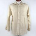 Burberry Shirts | Burberrys Vtg Ivory Button Down Shirt | Mens 16 | Color: Cream/Tan | Size: 16 1/2