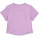 Nike NSW Crop Swooshfetti T-Shirt Violet Star/Orange Chalk L