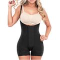 Sonryse 096ZF Butt Lifter Women Shapewear Slimming Tummy Control Open Bust Post Partum Girdle Bodysuit | Fajas Colombianas Reductoras Black