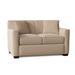 Latitude Run® Laterian 60" Square Arm Loveseat w/ Reversible Cushions Velvet/Manufactured Wood/Polyester/Other Performance Fabrics | Wayfair