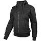 GMS Panda Hoodie de moto de dames, noir, taille XL pour Femmes