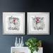 The Holiday Aisle® Snowman Happy Holidays - 2 Piece Textual Art Print Set Paper, Solid Wood in Black | 22.5 H x 45 W x 1.5 D in | Wayfair