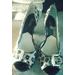 Michael Kors Shoes | Michael Kors Animal Print Open Toe Wedge 8.5m | Color: Black/Tan | Size: 8.5