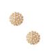 Kate Spade Jewelry | Kate Spade Night Lounge Crystal Studs In Gold | Color: Gold | Size: Os