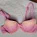Victoria's Secret Intimates & Sleepwear | 32b Body By Victoria Lined Demi Bra | Color: Orange/Pink | Size: 32b