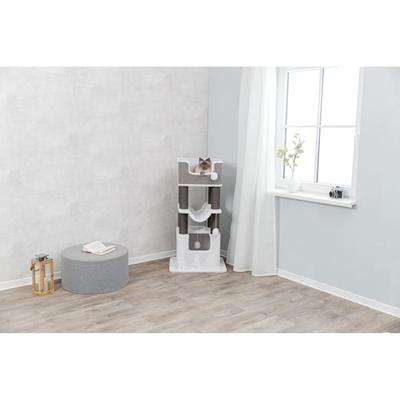 TRIXIE Cream/Gray Lucano Cat Tree, 43.3" H