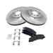 2006-2011 Buick Lucerne Front Brake Pad and Rotor Kit - TRQ