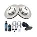 2011-2016 Subaru Impreza Front Brake Pad and Rotor Kit - TRQ BKA15701