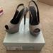 Jessica Simpson Shoes | Jessica Simpson Silver Mesh Sz 7 Heel | Color: Silver | Size: 7