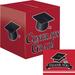 Creative Converting Graduation Card Box & Thank You Card Kit in Red | 9 W x 9 D in | Wayfair DTCCLRED1E