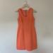 J. Crew Dresses | J. Crew Petite Sleeveless Crepe Dress In Coral | Color: Pink | Size: 4p