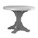 Ebern Designs Tillo Round 42" Outdoor Table Plastic in Gray | 36.25 H x 48.25 W x 48.25 D in | Wayfair F23B4B352ED1493298490E2D31F2D831