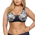 YANDW – soutien-gorge Bralette en dentelle pour femmes grande taille non rembourré A B C D DD E F