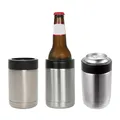 Bouteille de bière en acier inoxydable 12 OZ porte-bidon/bouteille Double paroi isolée sous vide