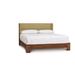 Copeland Furniture Sloane Platform Bed Wood and /Upholstered/Polyester in Brown | Wayfair 1-SLO-21-04-Sisal