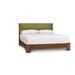 Copeland Furniture Sloane Platform Bed Wood and /Upholstered/Polyester in Green | Wayfair 1-SLO-25-04-89145