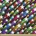 East Urban Home Ambesonne Colorful Fabric By The Yard, Colorful Stars Pattern Celebration Theme Disco & Nightclubs Jolly Fun | 58 W in | Wayfair