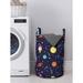 East Urban Home Ambesonne Spaceship Laundry Bag, Cosmic Themed Pattern Of Flying Spacecraft In Outer Space Stars Planets | 19 H x 13 W in | Wayfair