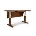 Copeland Furniture Invigo Desk Wood in White | 26 H x 48 W in | Wayfair 2648-REC-SQ-43-W-P-N-G-D-M-W