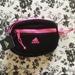Adidas Accessories | Adidas Airmesh Black Pink Waist Pack | Color: Black/Pink | Size: Os