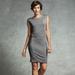 Athleta Dresses | Athleta Westwood Striped Bodycon Dress | Color: Black/Gray | Size: M