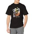 LRG Men's Spring 21 Graphic Designed Logo T-Shirt, Rooting Black, Large