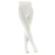 FALKE Unisex Kinder Strumpfhose Family K TI nachhaltige biologische Baumwolle dick einfarbig 1 Stück, Weiß (Off-White 2040) neu - umweltfreundlich, 122-128