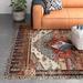 Orange 118 x 0.17 in Indoor/Outdoor Area Rug - Steelside™ Haden Oriental Indoor/Outdoor Area Rug, Polypropylene | 118 W x 0.17 D in | Wayfair