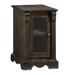 One Allium Way® Chairside Cabinet Wood in Brown | Wayfair D3EEEE6ADFF74F26860C10717DDF3EC4