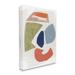 Ebern Designs Collage of Abstract Shapes Green Blue by Unknown Artist - Graphic Art Canvas/Metal in Orange | 40 H x 30 W x 1.5 D in | Wayfair