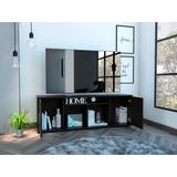 Redding Tv Stand Black Wengue - FM Furniture RLW5600