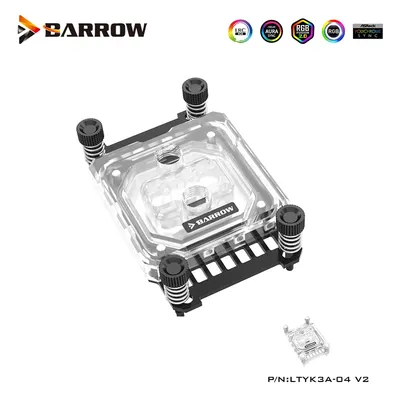 Barrow CPU nuits d'eau pour AMD AM4/AM3 +/AM3/FM2 refroidissement ARGB processeur refroidisseur 2.0