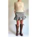 J. Crew Skirts | Jcrew Wool Skirt 4 | Color: Blue/Cream | Size: 4