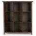 Lark Manor™ Edgecomb 48" H x 44" W Solid Wood Cube Bookcase Wood in Brown | 48 H x 44 W x 15.75 D in | Wayfair 08E90597397E4EBD80C390188F8FA687