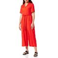 French Connection Women's ENZO Jumpsuit, Poppy Red, 10