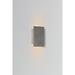 Cerno Nick Sheridan Tersus 10 Inch Tall LED Outdoor Wall Light - 03-242-B-27D1