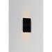 Cerno Nick Sheridan Tersus 10 Inch Tall LED Outdoor Wall Light - 03-242-K-40D1