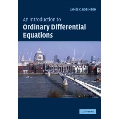 An Introduction To Ordinary Differential Equations