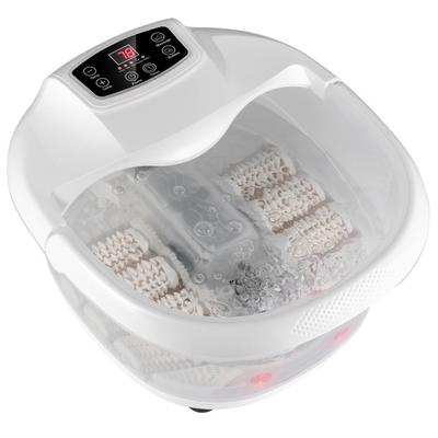 Costway Foot Spa Tub with Bubbles and Electric Mas...