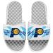 Men's ISlide White Indiana Pacers 90s Paper Cup Slide Sandals