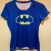 Under Armour Tops | Batman Blue And Neon-Under Armour-Heat Gear Shirt | Color: Blue/Yellow | Size: L