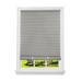 Wide Width Cordless Solstice Vinyl Roll-Up Blind, Grey by Achim Home Décor in Grey (Size 72" W 72" L)