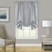 Wide Width Darcy Window Curtain Tie Up Shade - 58x63 by Achim Home Décor in Grey (Size 58" W 63" L)