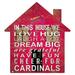 St. Louis Cardinals 12'' Team House Sign