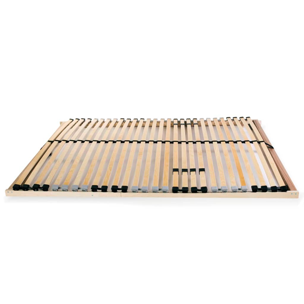 vidaXL Lattenrost mit 28 Latten 7 Zonen 140 x 200 cm Image