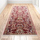 Red/White 24 x 0.31 in Area Rug - Andover Mills™ Berndt Oriental Red/Ivory Area Rug | 24 W x 0.31 D in | Wayfair 4B6FDE0D8A044199A144800D80244B9C