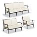 Carlisle Tailored Furniture Covers - Dining, Woven Dining Set, Sand - Frontgate